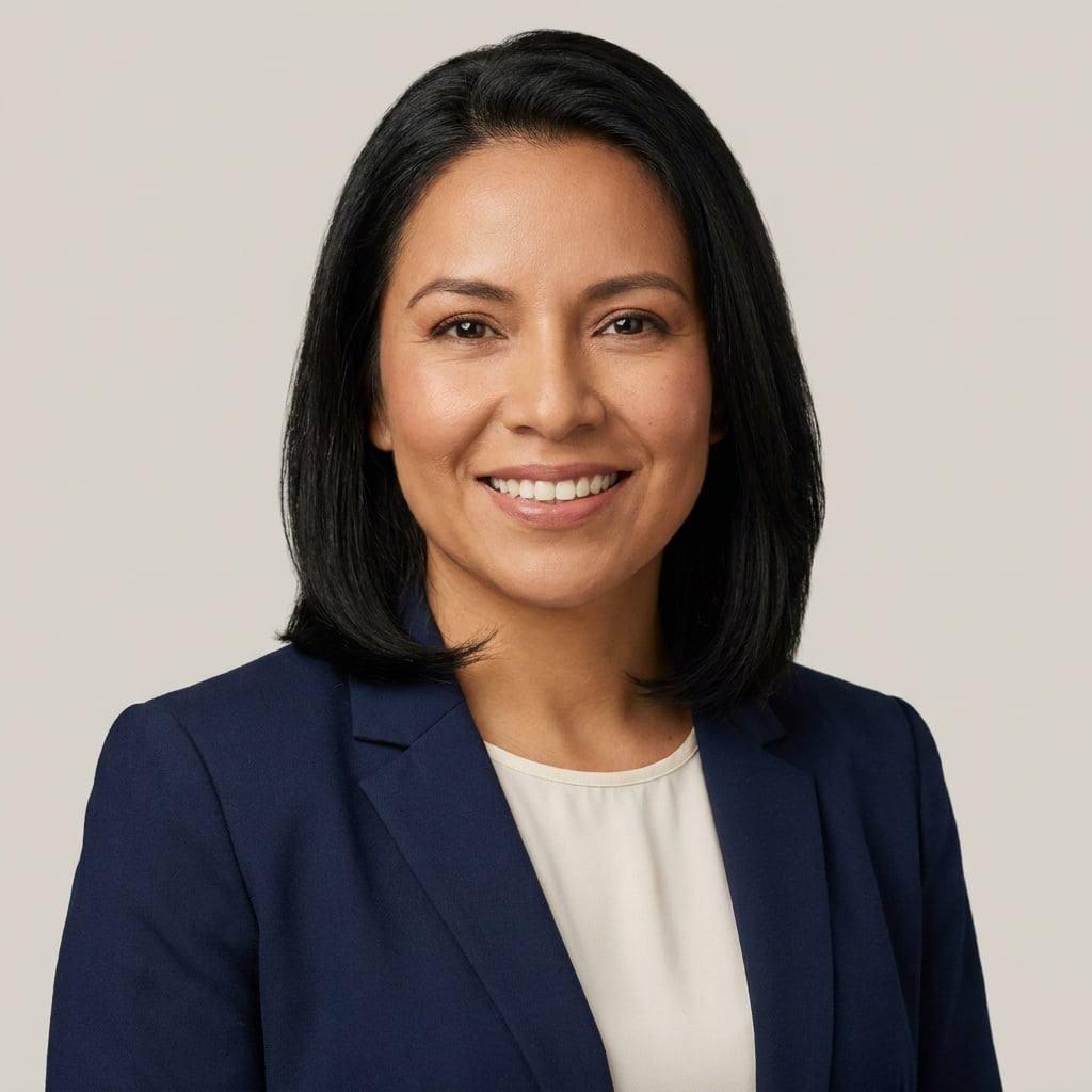 Foto de Natalia Acevedo, profesional de la salud que migró a Canadá con IMC